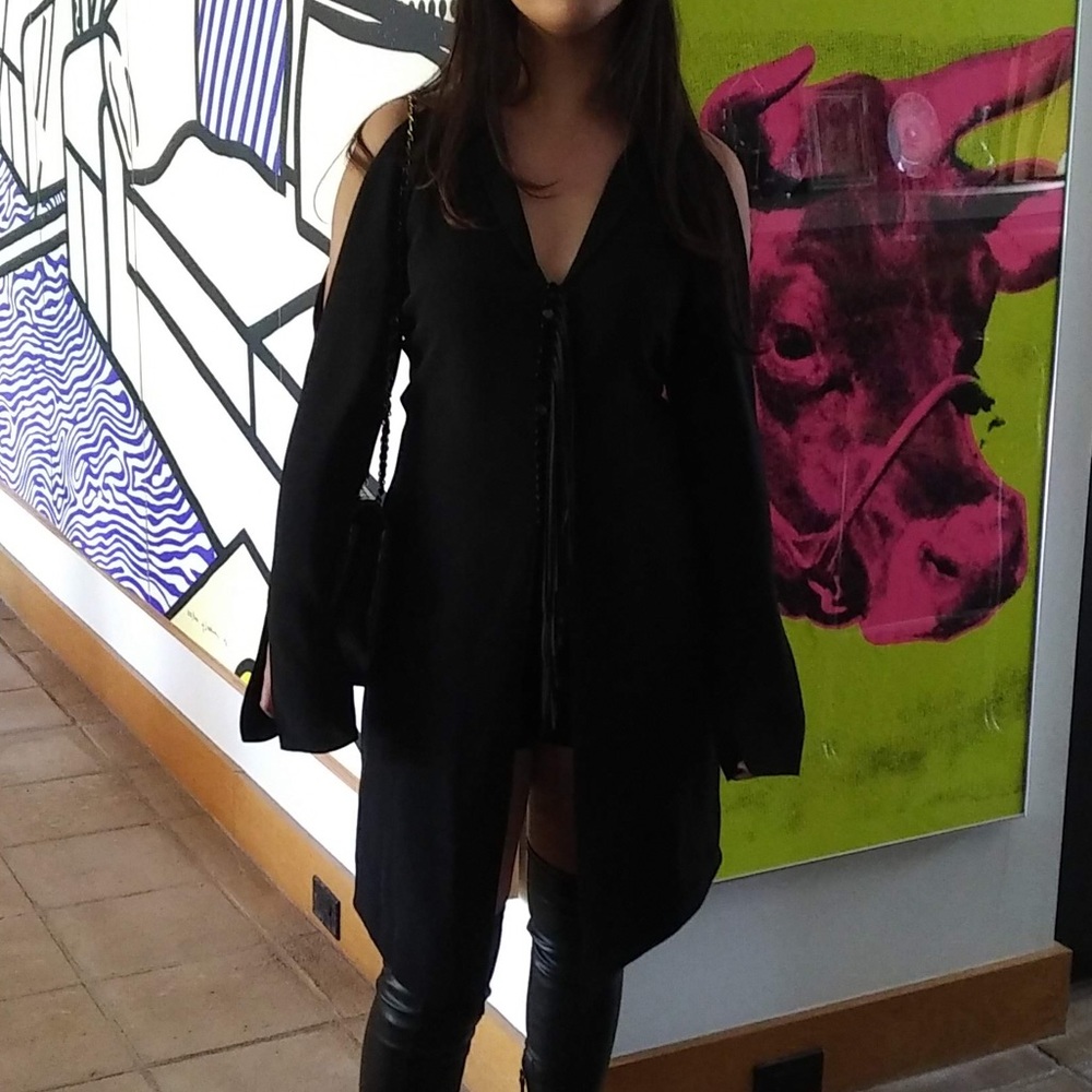 Alexander Wang Black Jacket Dress Tailor in Size 4